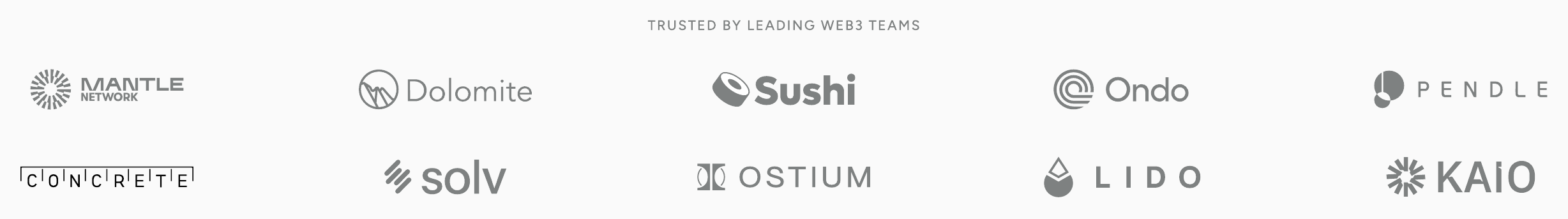 Trusted by leading Web3 teams